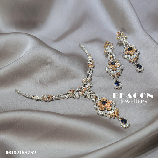 Necklace Set With Earrings