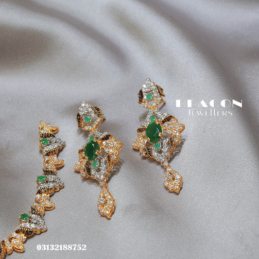 Necklace Set With Earrings