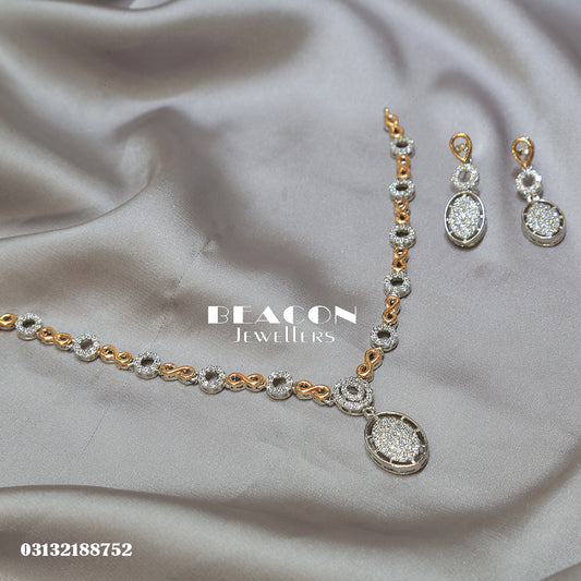 Necklace Set With Earrings