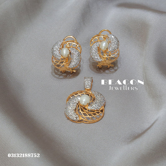 Locket and Earrings 07