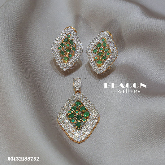 Locket and Earrings 09
