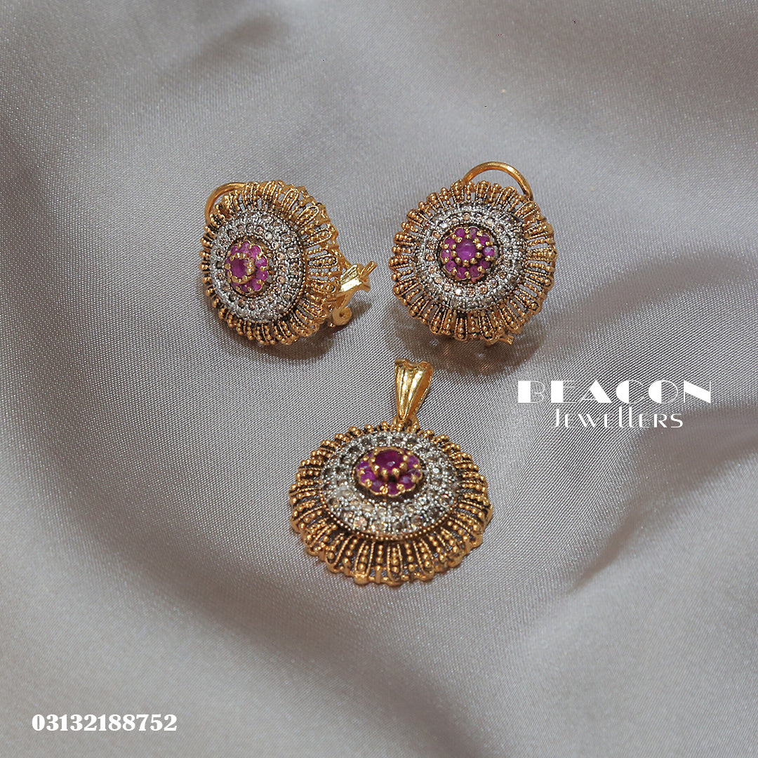 Locket and Earrings 04