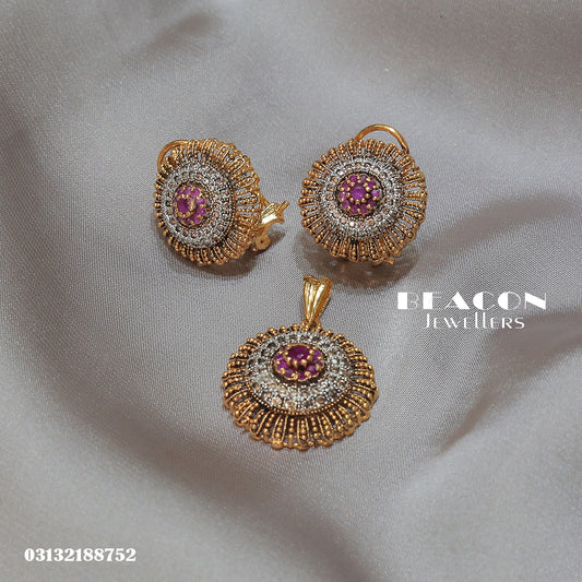 Locket and Earrings 04
