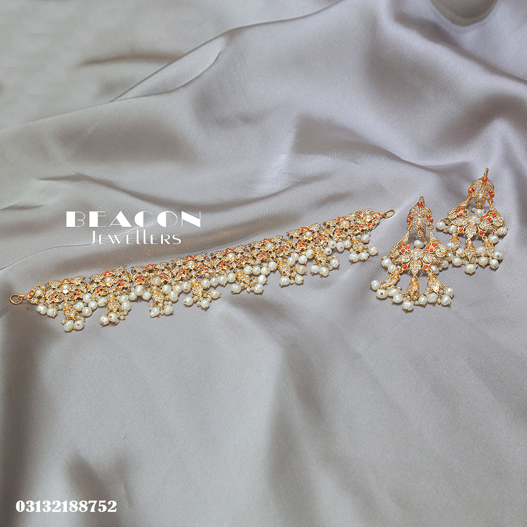 Choker and Earrings 02