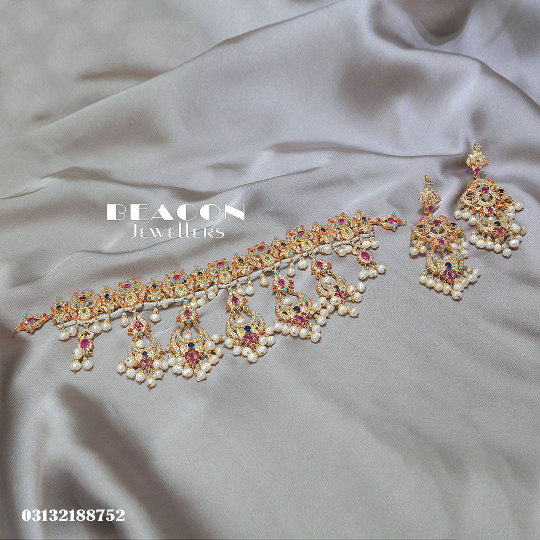 Choker and Earrings 02