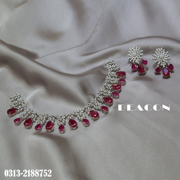 Necklace Set With Earrings