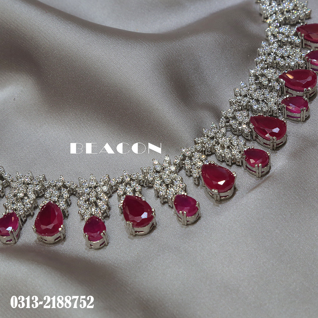 Necklace Set With Earrings