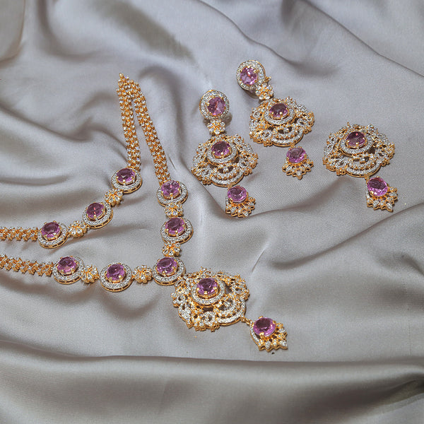 Necklace Set With Tika Earrings
