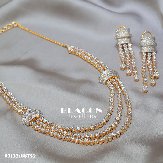 Necklace and Earrings