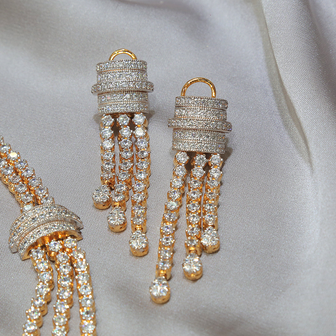 Necklace and Earrings