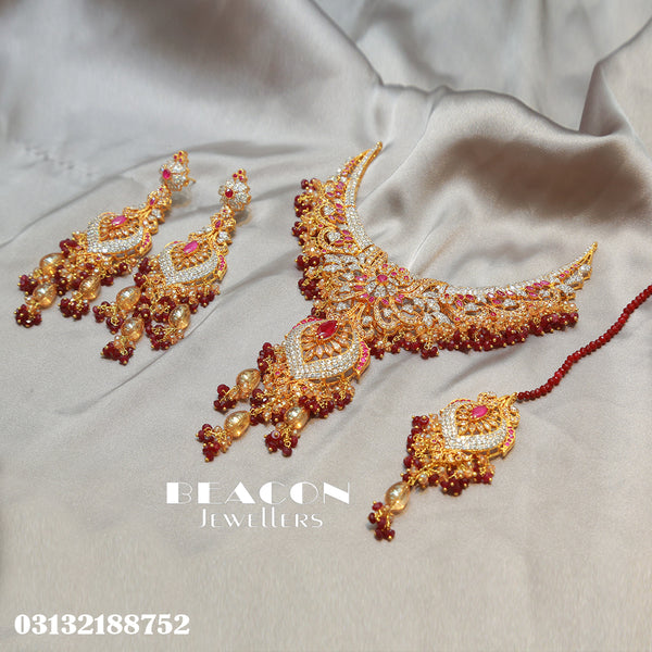 Necklace Set With Earrings Tika