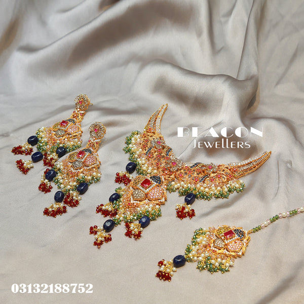 Necklace Set WIth Earrings Tika