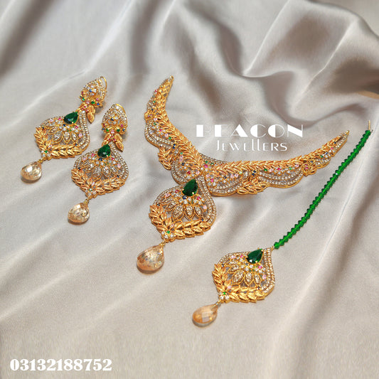Necklace Set With Earrings Tika