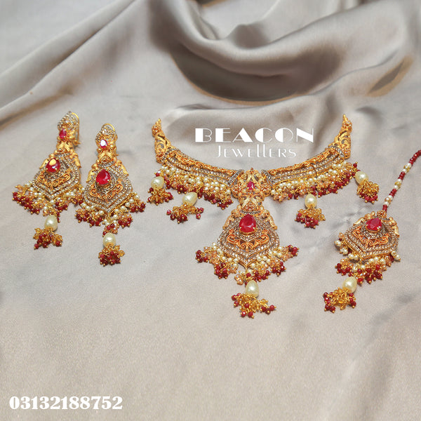 Necklace Set With Earrings TIka