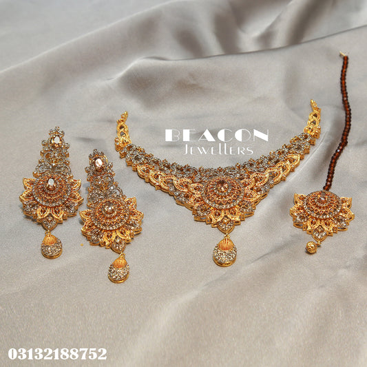 Necklace Set With Earrings Tika