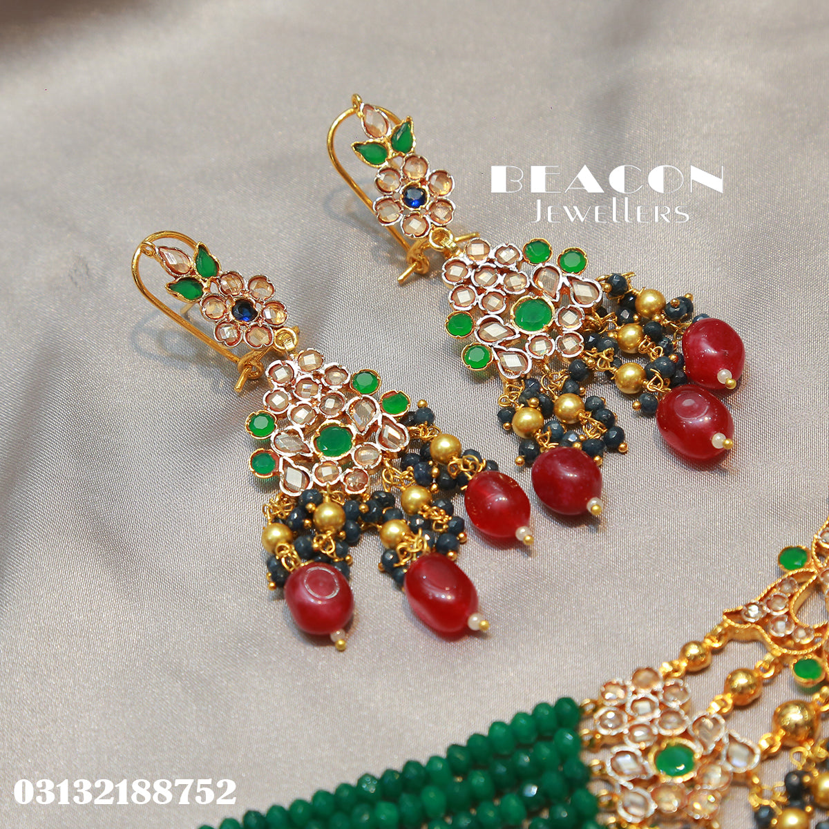 Necklace Set With Earrings TIka