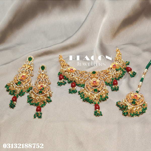 Necklace Set With Earrings Tika