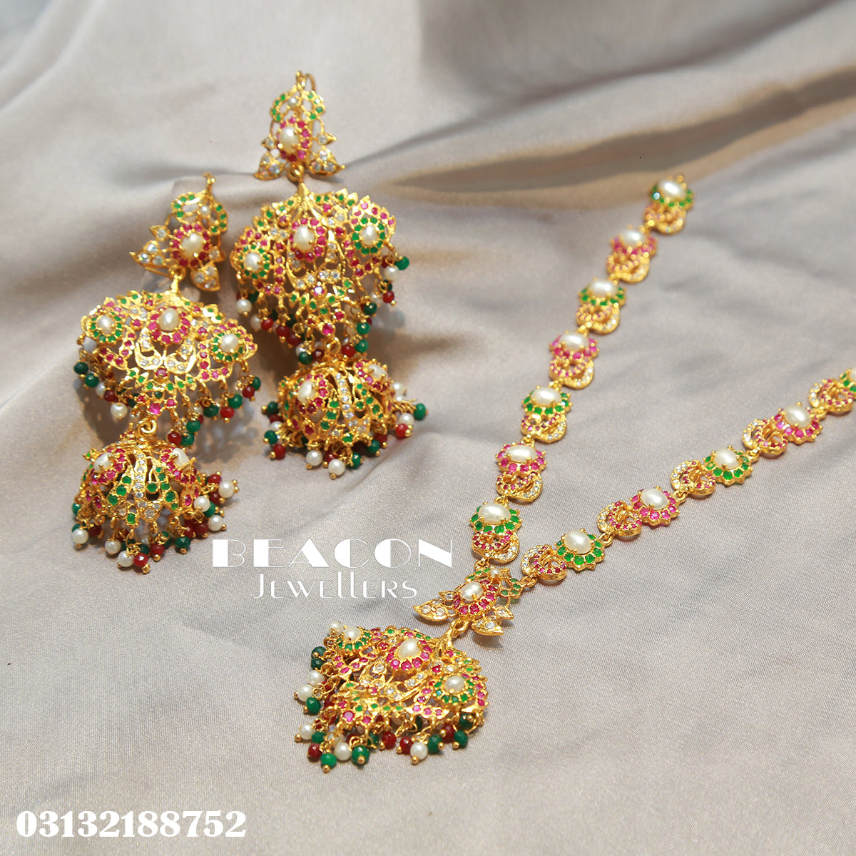 Necklace  Set With Earrings