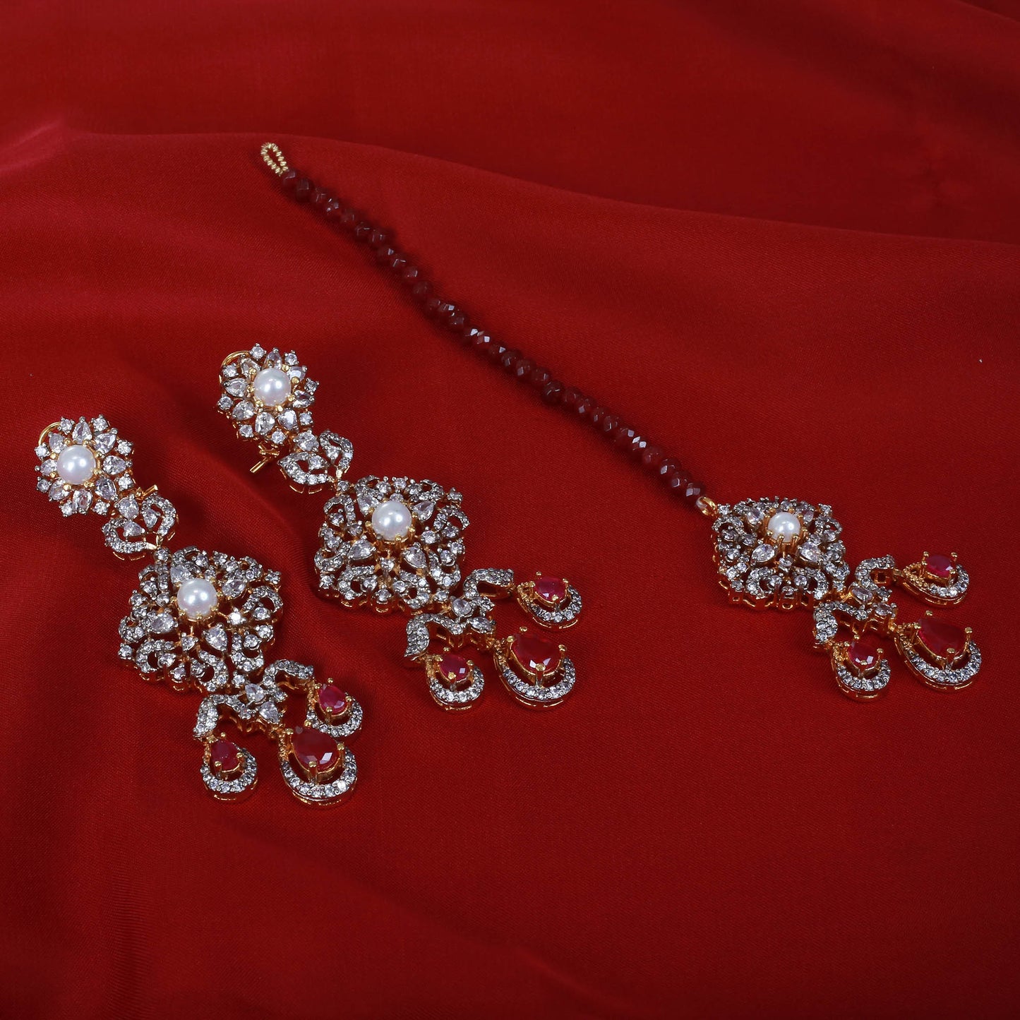Necklace Set With Earrings Tika BA1014