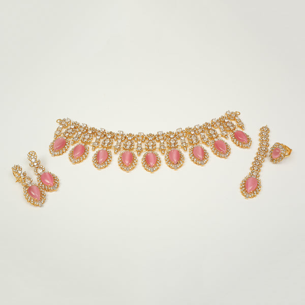 Necklace Set With Earrings Tika