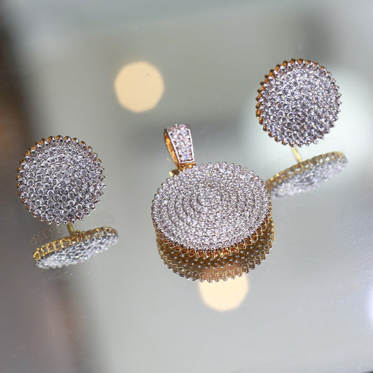 Locket and Earrings 82