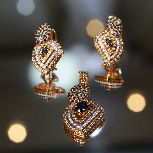 Locket and Earrings 88
