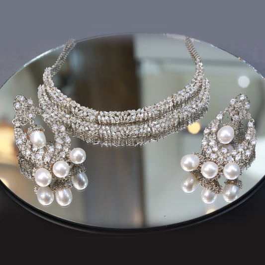 Necklace Set With Earrings