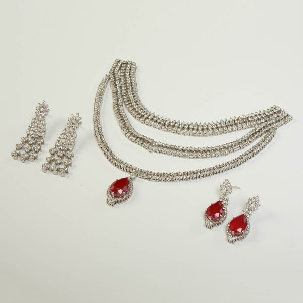 Necklace Set With Earrings