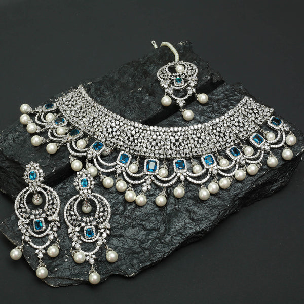 Necklace Set With Earrings ,Tika