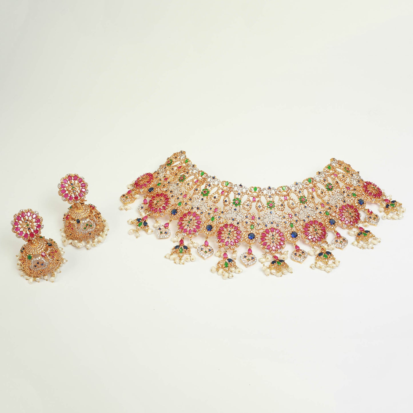 Necklace Set With Earrings