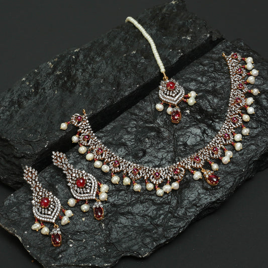 Necklace Set With Earrings and Earrings