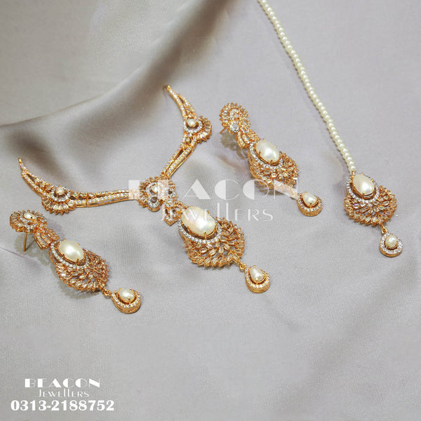 Necklace  Set with Tika  Earrings