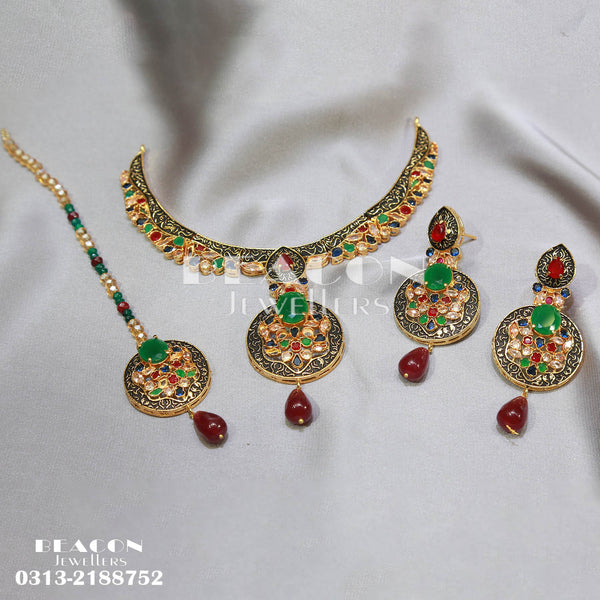 Necklace Set withTika Earrings