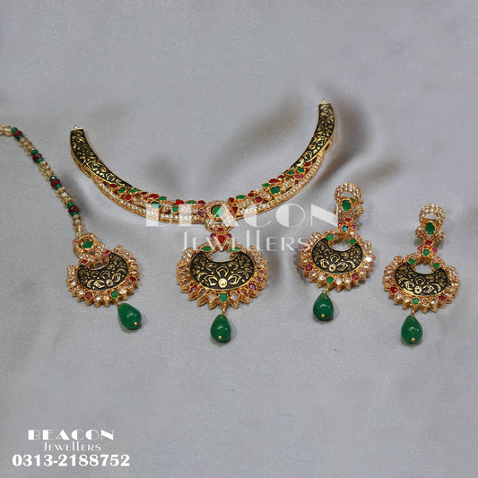 Necklace  Set with  Tika Earrings