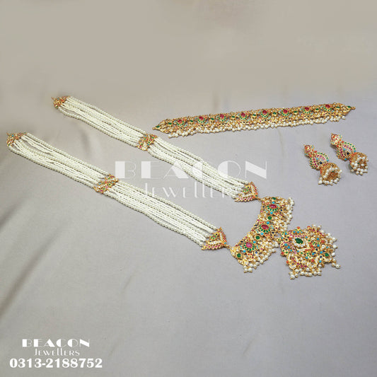 Choker Set Mala and Earrings