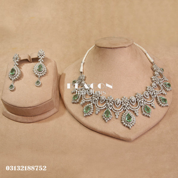 Necklace Set With Earrings