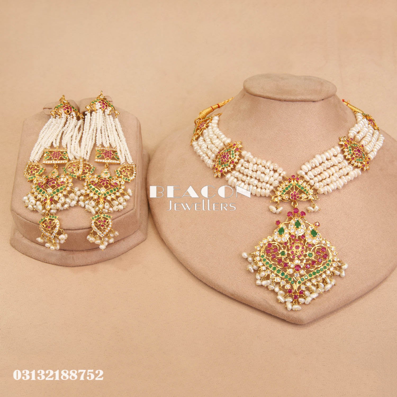Necklace and Earrings 121