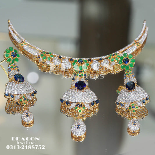 Necklace Set With Earrings