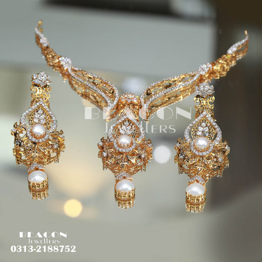 Necklace Set With Earrings