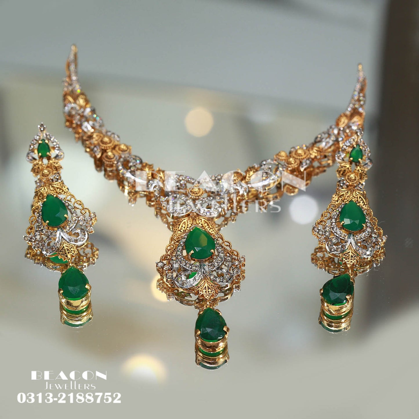 Necklace Set With Earring