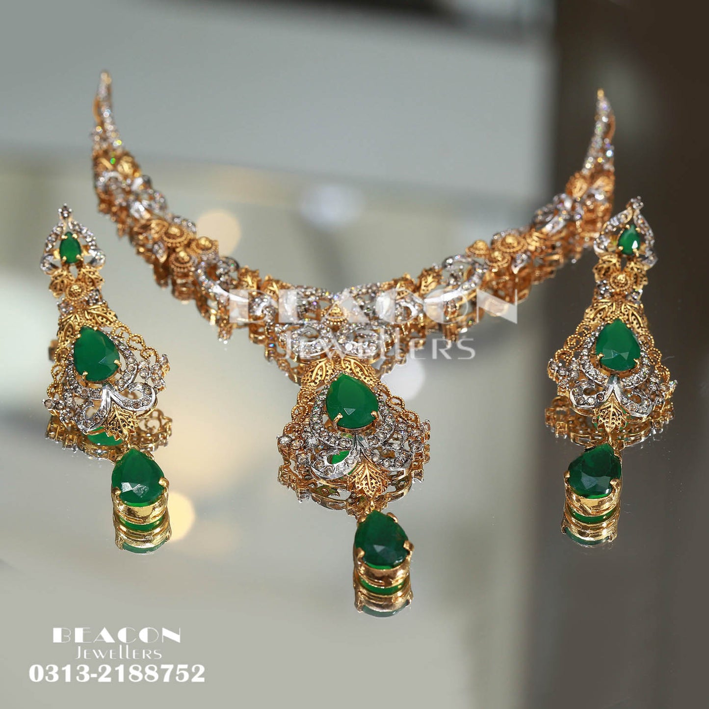 Necklace Set With Earring
