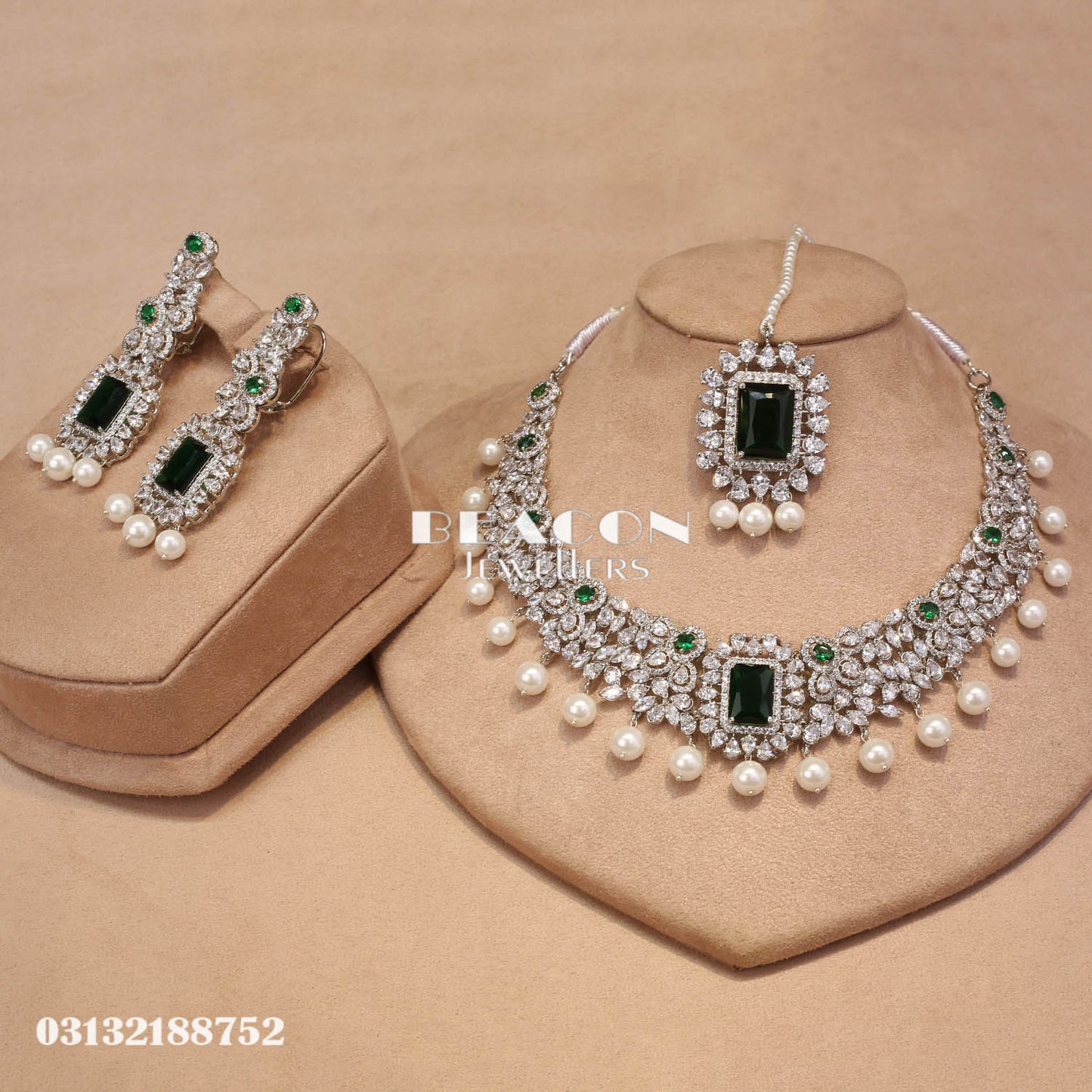 Necklace Set With Earrings