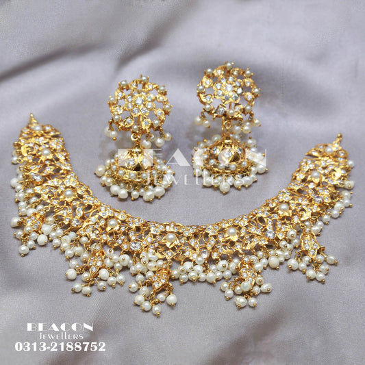 Necklace Set With Earrings