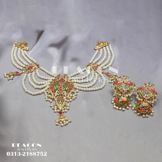 Choker and Earrings 22