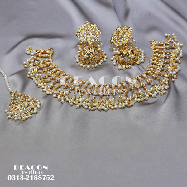 Necklace Set With Earrings Tika