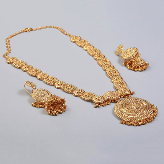 Maala with Earrings
