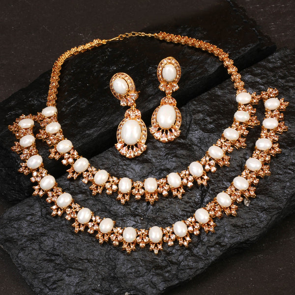 Necklace Set With Earrings