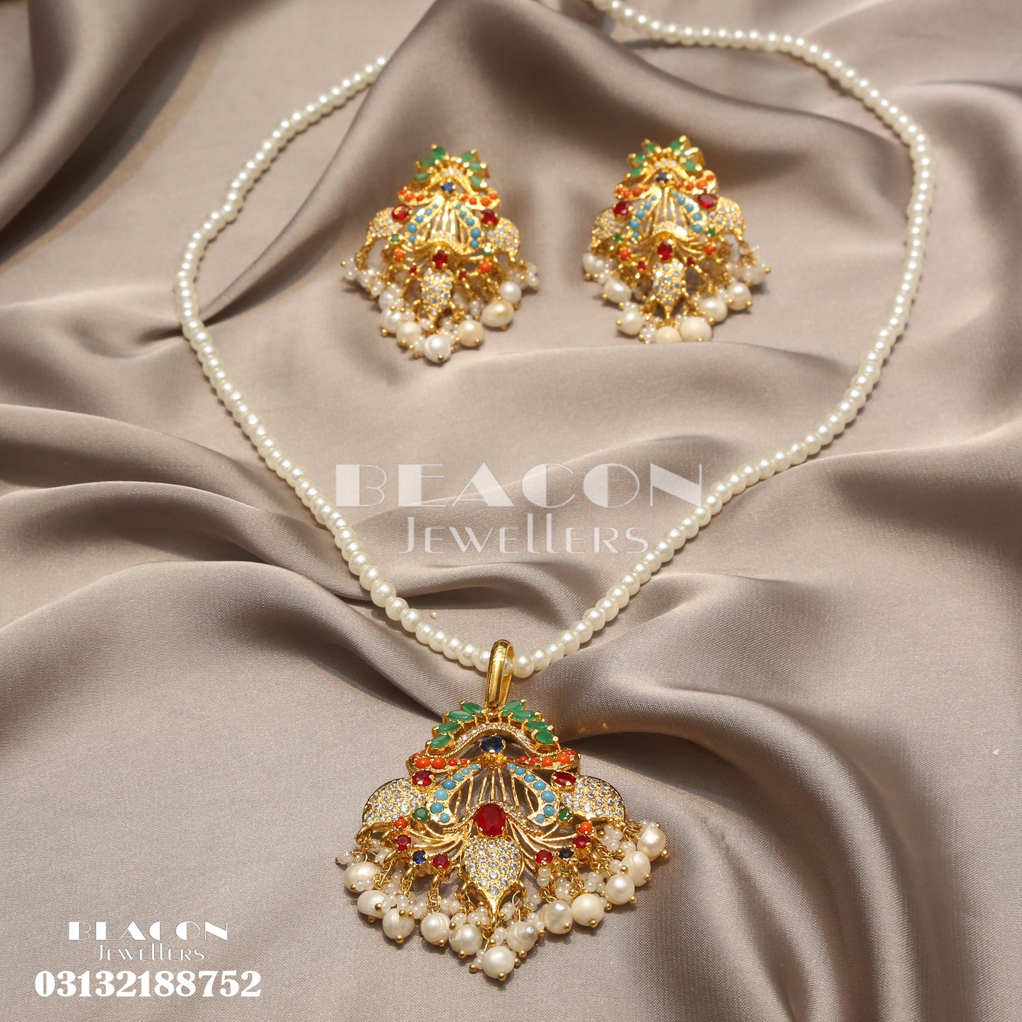 Locket and Earrings 31