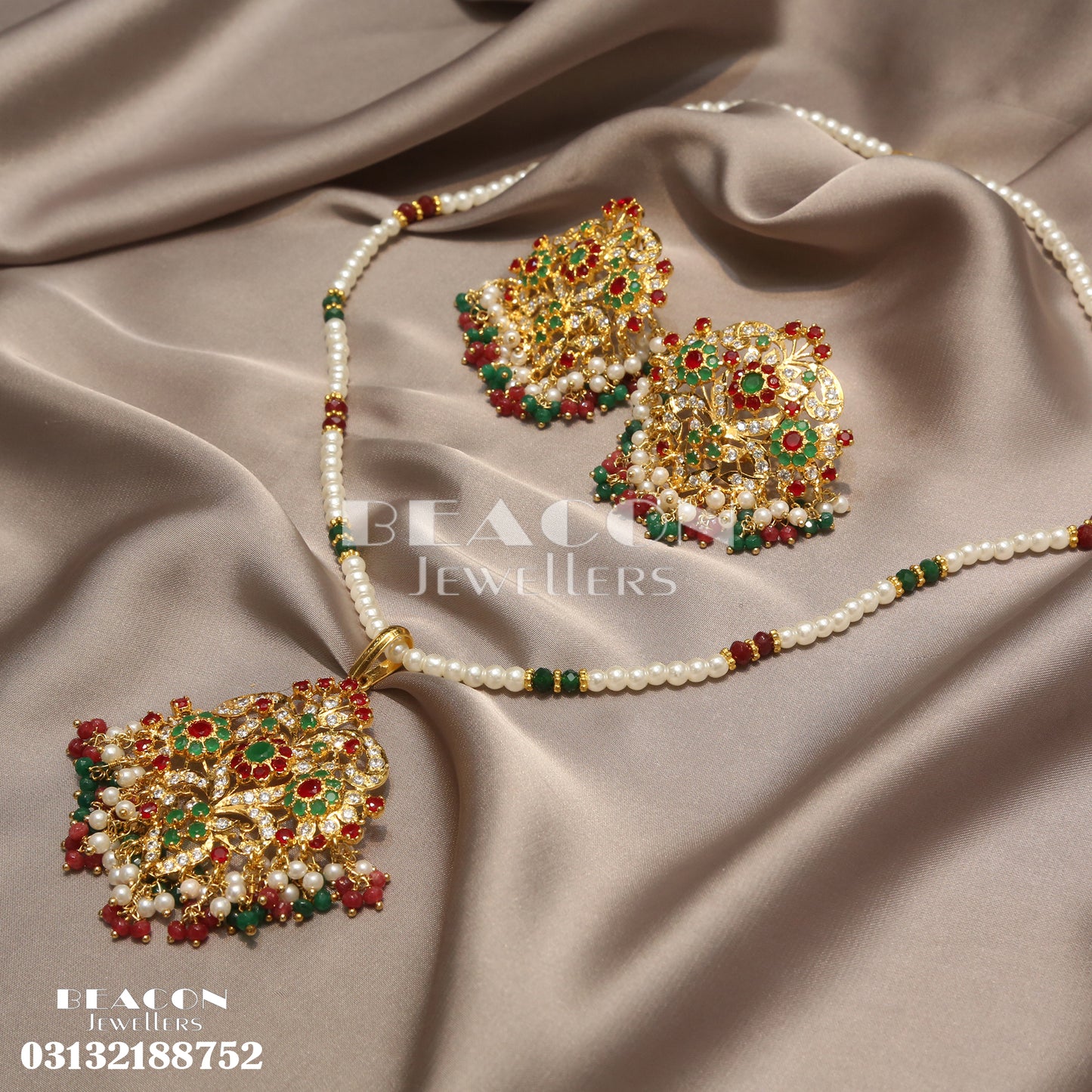 Locket and Earrings 32