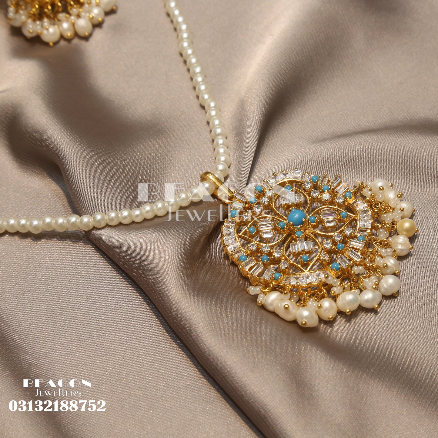 Locket and Earrings 35